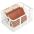 thumbnail image 4 of mDesign Steel Organizer Matte White (25931), 4 of 6