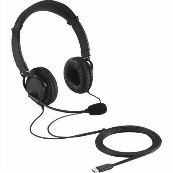 Kensington Hi-Fi Over-Ear Noise Cancelling Headphones with Mic - Black