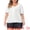 Silver, variant on DARING DIVA Women's Plus Sparkly V Neck Short Sleeve Party Tops Blouses 1X Gold