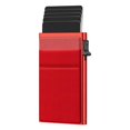 thumbnail image 1 of Portatarjetas DE CRÉDITO Rfid para hombres y mujeres, billetera de Metal delgada, billetera minimalista emergente, monedero pequeño negro, Vallet de Metal, 1 of 4
