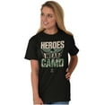 thumbnail image 3 of US Army Logo Heroes Wear Camo Eagle Men's Graphic T Shirt Tees Brisco Brands S, 3 of 4