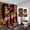 African American Black Couple, variant on 4PCS African American Shower Curtain Sets with Rugs, Inspirational Quotes Shower Curtain, Luxury Gold Crown Motivational Afro Black King Queen Romantic Couple Lovers Man Woman Bathroom Decor