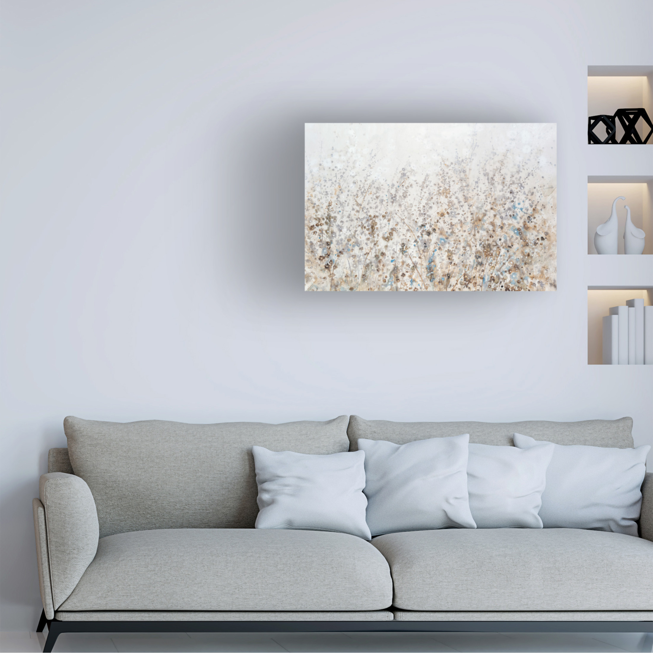 Trademark Fine Art Tim OToole Wildflower Cluster I Canvas Wall Art