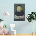 thumbnail image 4 of Fernando Botero Priest in The Manner Paintings Wall Art Poster Painting On Canvas Wall Art Poster Scroll Picture Print Living Room Walls Decor Home Posters 12x18inch(30x45cm), 4 of 6