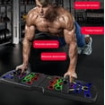 thumbnail image 3 of Push up Board, Tabla de Flexiones Portátil Antideslizante Multifuncional Fitness, Tabla para Lagartijas con Agarre de Goma, Cuerda de saltar, Rodillera, Protectores de Palma, 3 of 4