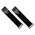 thumbnail image 2 of 2 Piezas Correas de Pedal de Bicicleta Estática Correas de Pedal Multifunción Bandas de Fijación para Máquina de Ciclismo, Negro, 2 of 9
