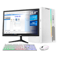 thumbnail image 1 of Computadora Escritorio Completa Xtreme PC Gaming Intel N100 16GB SSD 500GB Monitor 23.8 75Hz WIFI White ideal para punto de venta, trabajo administrativo y uso diario, 1 of 6