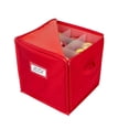 thumbnail image 1 of Simplify 9005 Stackable Christmas Ornament Storage Box - 27 Count, 1 of 6
