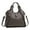 Grey, variant on Women Fashion Crocodile Pattern Handbag Large Capacity Crossbody Bag Lightweight Top Handle Tote Shoulder Bags