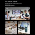 thumbnail image 4 of Désodorisant Intelligent pour Voiture, Diffuseur d'Huiles Essentielles Portable avec Arrêt Automatique, Concentration Réglable et Veilleuse Colorée, Mini Humidificateur pour Voiture, Bureau, Chambre de Bébé, Chambre (Vert Foncé), 4 of 8