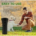 thumbnail image 5 of Ultrasonic Anti-Bark Dog Training Equipment and Barking Control Device with Led Light and Wrist Strap, Electronic Clicker Trainer for Walking, Jogging, and Aggressive Behavior, Handheld and Portable, 5 of 9