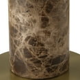 thumbnail image 6 of Uttermost Sepia Brown Marble Buffet Lamp, 6 of 12