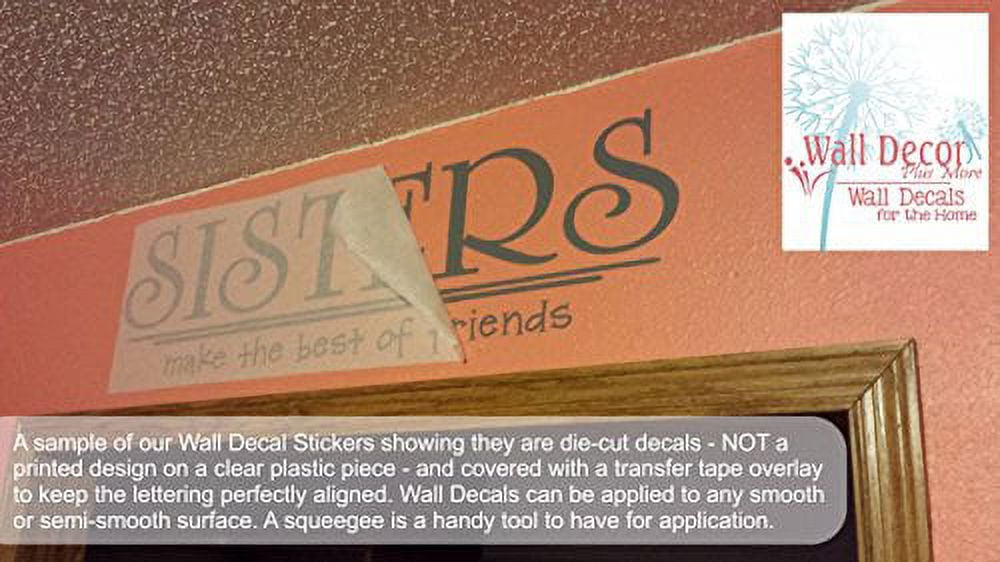 Laundry Room Wall Decal Letters, Soak, Wash, Dry, Fold - Vinyl Stickers, Mint Green, 23x18