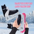 thumbnail image 7 of Lnrkai Adjustable Ice Skate Guards - Durable Blade Covers for Hockey & Figure Skating(Pink), 7 of 7
