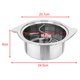 thumbnail image 5 of Cazo de Acero Inoxidable Multifuncional Simple Doble Cazuela para Ramen, 5 of 11