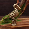 thumbnail image 2 of ANXPTIME Pelicans Figurines Metal Statue Decorative Objects Table Ornament Gift, 2 of 8