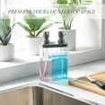Kitchen Details Dual Pump Soap & Lotion Dispenser in Clear