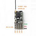 thumbnail image 4 of Mini receptor FS2A de 4 canales AFHDS 2A para transmisor Flysky I6 I6X I6S, 4 of 6