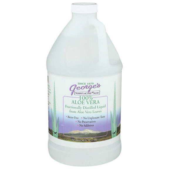 Georges Aloe Vera Liquid, 64 Fluid Ounce -- 1 Each.