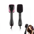 thumbnail image 1 of 2 in 1 hair dryer straightener brush with comb, 1 of 5
