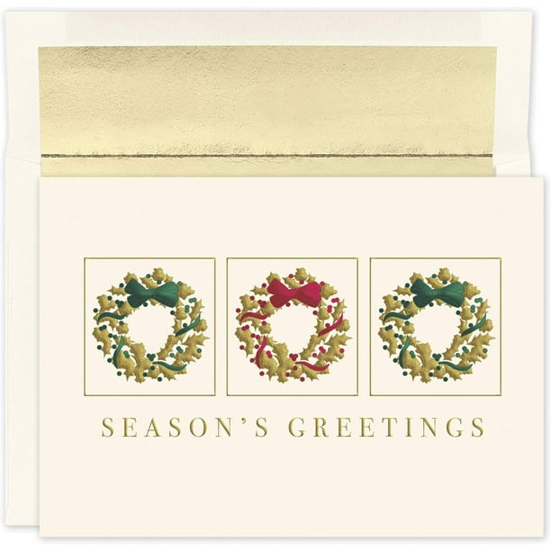 Masterpiece Studios Holiday Collection 16Count Boxed Embossed