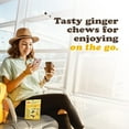 thumbnail image 5 of Pocas Lemon Ginger Chews - Sweet and Zesty Ginger Chew, Individually Wrapped Low-Calorie Snacks, Ginger Candy Made with Pure Cane Sugar, 3 Oz Ea (Pack of 4), 5 of 7