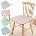 thumbnail image 3 of Chair Cushions Chair Pads for Dining Chairs,Thickened Square Seat Cushion with PP Cotton Filling Material,Washable Non Slip Patio Furniture Cushions,For Indoor Kitchen Dinning Room Home Office, 3 of 9