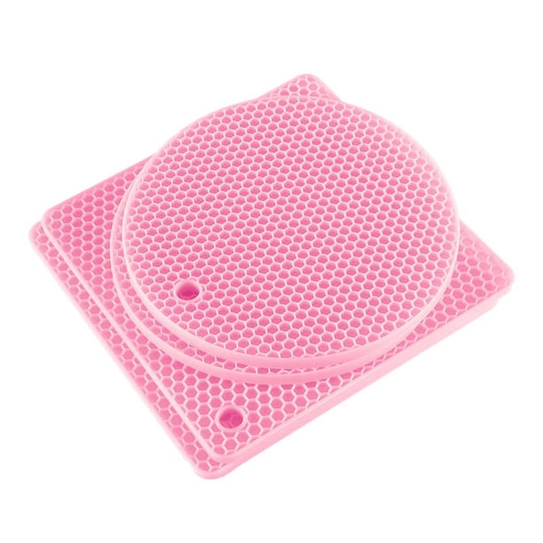 Salvamanteles de silicona de primera calidad para ollas y sartenes calientes, soportes para ollas multiusos flexibles