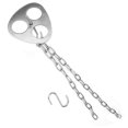 thumbnail image 1 of Cergrey Camping Trépied Gril Conseil Portable Trépied en Acier Inoxydable Rack Pot Chaîne Cintre, Cintre en Acier Inoxydable Pot, Cintre Trépied Camping, 1 of 7