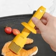 thumbnail image 3 of BBQ Oil Bottle Brush Kitchen Silicone Brush, Integrated Food Grade Baking BBQ Brush, Household Oil Brush For Home Use, High-Quality Silicone, Foldable Design, Metal Frame, For Kitchen Cooking, 3 of 8