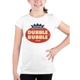 thumbnail image 2 of Officially Licensed Dubble Bubble Classic Gum Logo Youth's T-shirt, 2 of 3