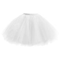 thumbnail image 2 of Bmisegm Halloween Girls Layered Mesh Tutu Ballet Dance Performance Skirt for Carnival Tutu Skirt One Size, 2 of 5