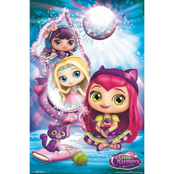 Poster - Little Charmers - Party Chat New Wall Art 22"x34" rp14450