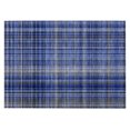 thumbnail image 2 of Addison Rugs Chantille Indoor/Outdoor Transitional Plaid Navy Washable Rectangle Rug, 1'8" x 2'6", 2 of 6