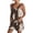Bronze, variant on Rompers for Women Summer Dressy Sleeveless Spaghetti Strap Wide Leg Jumpsuits with Pockets Loose Casual Print Shorts Vacation Overalls