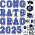 thumbnail image 2 of 2025 Graduation Car Magnets Decorations Graduation Fridge Magnets Car Garage Door Stickers Class Of 2025 Congrats Grad Cruise Door Decorations, 2 of 3