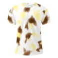 thumbnail image 5 of Tie Dye Shirt Men Summer Lightweight Short Sleeve Crewneck Loose Fit Casual T-Shirts Streetwear, 5 of 5