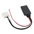 thumbnail image 3 of Adaptador De Audio Inalámbrico, Pequeño Cable Compacto AUX IN Para Mazda Para Automóvil ANGGREK Bluetooth AUX‑IN Adapter, 3 of 8
