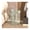 Green, variant on Straight-throw Garbage Can, Transparent Body Garbage Can, Plastic Material Waste Paper Basket Suitable for Home Kitchen Office Waste Paper Basket
