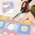 thumbnail image 6 of Yayeee Faucet Mat for Kitchen Sink 14.7" Diatomite Long Splash Guard Pad, Light Blue Daisy, 6 of 7