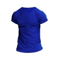 thumbnail image 3 of LilyLLL Mens Short Sleeve V Neck Moisture Wicking T Shirt Summer Plain Tops, 3 of 3