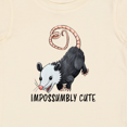 thumbnail image 4 of Inktastic Impossumbly Cute Possum Pun Boys or Girls Baby T-Shirt, 4 of 5