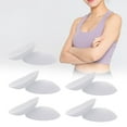 thumbnail image 3 of 5Pairs Womens Bra Inserts Pads Replacement, Soft Breathable Push up Inserts, Bra Cups, Intimates Accessories for Swimsuit Yoga Bra White, 3 of 8