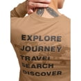 thumbnail image 6 of Hanes All Gender Explorer Collection Long Sleeve Graphic T-Shirt, Men's Sizes XS-2XL, 6 of 8