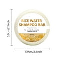 thumbnail image 3 of potrochi Shampoo Bar Soap, 60g Rice Water Shampoo Bar Gentle And Hair Care Solution For Hydration Cleansing And Nourishment, 3 of 9