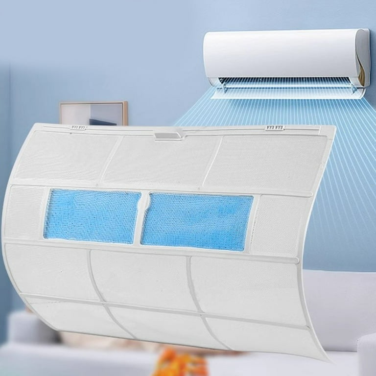 2-Pack Air Conditioner Dust Filters – Reusable Mesh Screens For Wall-Mounted AC Units (37.7 X 29.4 Cm)