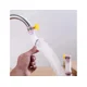 thumbnail image 4 of Boquilla giratoria para grifo a prueba de salpicaduras, dispositivo de ahorro de agua del grifo, utilizada en cocina, baño y ducha, grifo plegable (2 colores, 2 piezas), 4 of 5