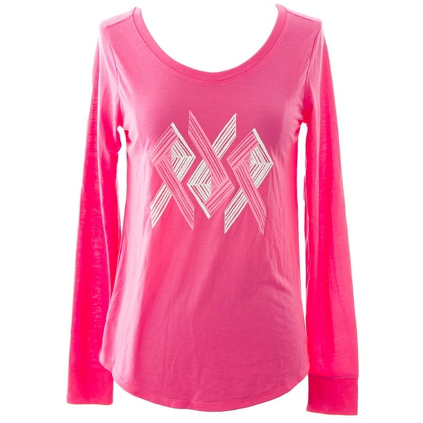 Under armour t shirts women pink Clearance