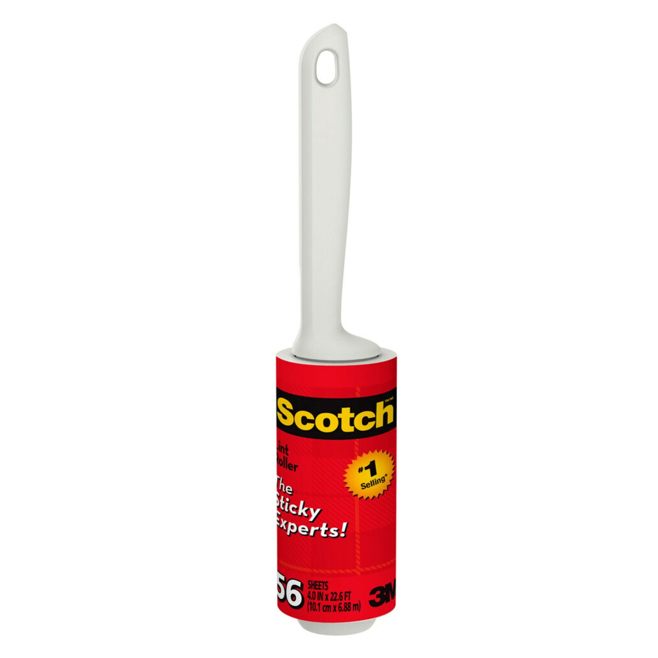(3 pack) Scotch Brand Lint Roller, 56 Sheets