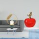 thumbnail image 2 of Estatua de bola de cristal, escultura, figura decorativa, adorno, hierro, cerámica, fruta artificial, artesanía, decoración de escritorio, hogar, idea, 2 of 8